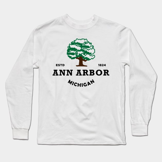 AFC Ann Arbor Legacy Long Sleeve T-Shirt by Vectographers